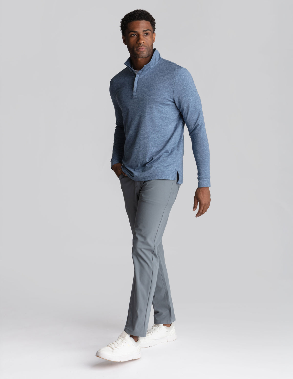 5-Pocket Tech Pants - Dark Gray - Classic Fit (The Thunder Runs)